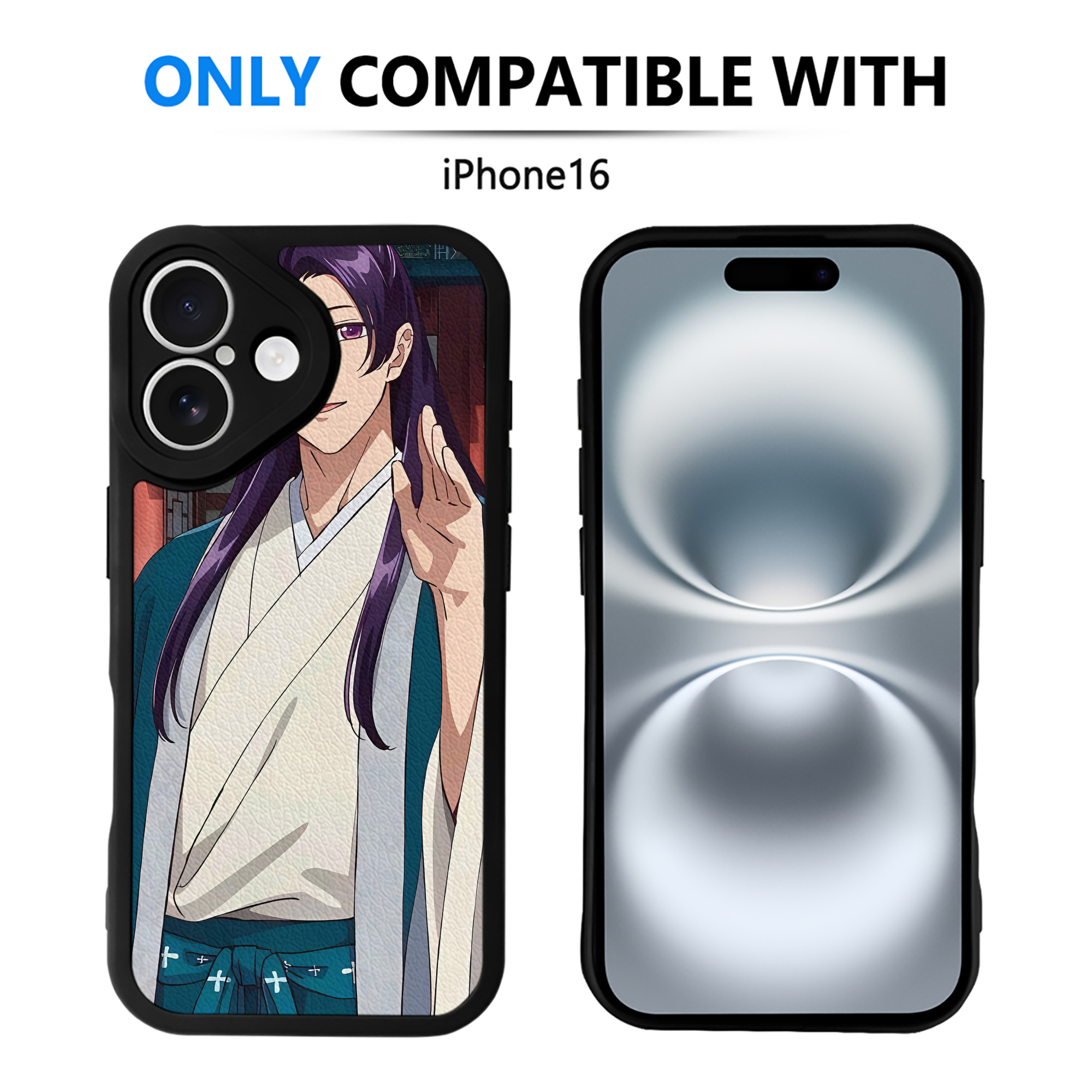 薬屋のひとりごと The Apothecary Diaries 【iPhone 16シリーズ対応】シリコンスマホケース（レザー調） 材質：シリコン